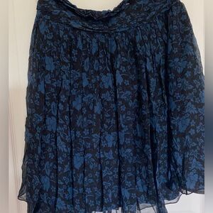 Banana Republic Flowy Floral Skirt